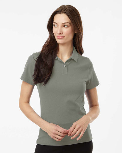AllPro Women's Pique Polo 62800L #colormdl_Greystone