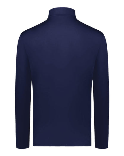 Holloway Men's CoolCore® Quarter-Zip Pullover 222140 #color_Navy