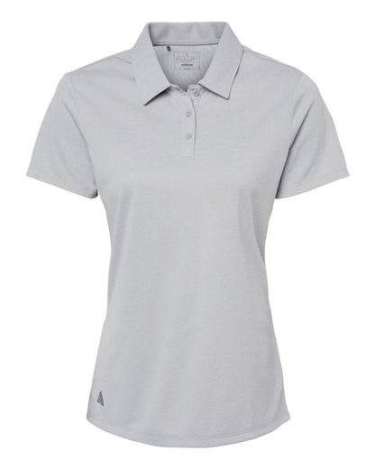 Adidas Women's Soft Heathered Polo A583 #color_Grey Two Melange