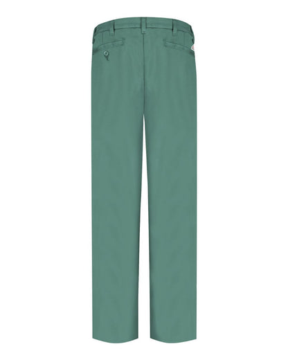 Bulwark Excel FR™ Work Pants PEW2 #color_Visual Green - Unhemmed