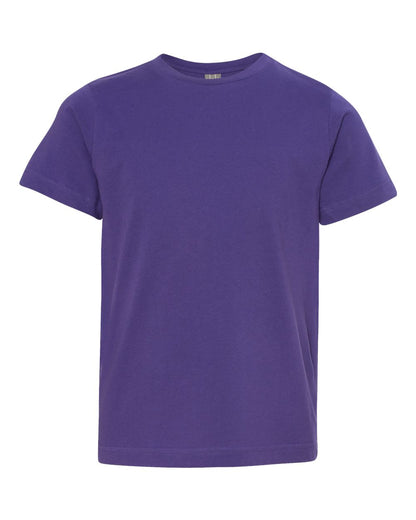 LAT Youth Fine Jersey Tee 6101 #color_Purple