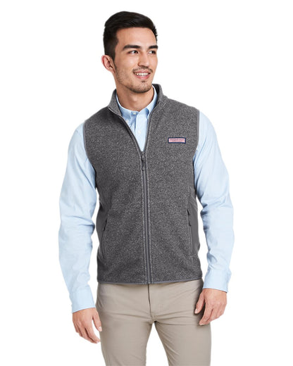 vineyard vines Men's Harbor Fleece Vest O001401 vineyard vines Men's Harbor Fleece Vest O001401