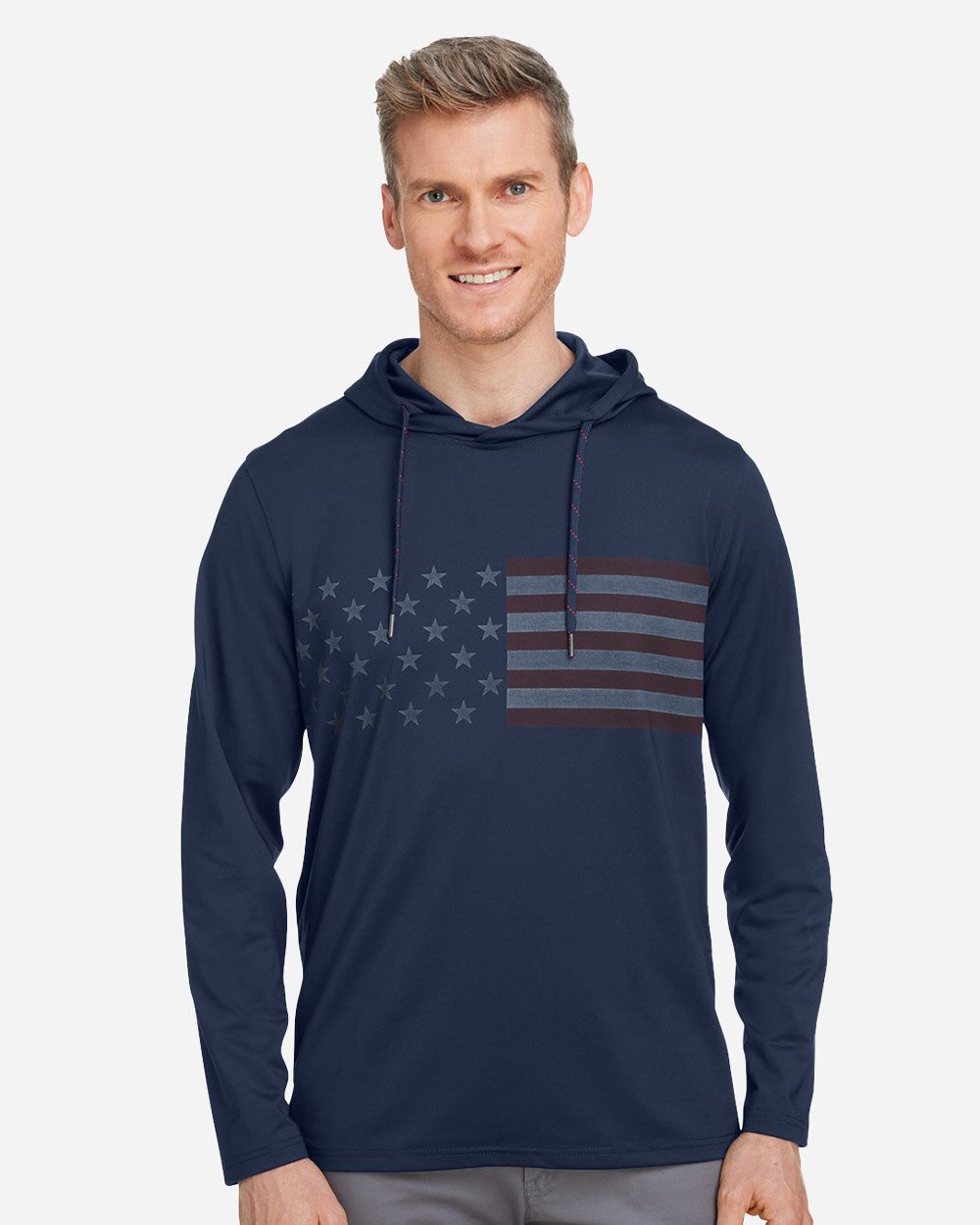 Puma Golf Men's Volition Patriotic Hooded Pullover 537474
