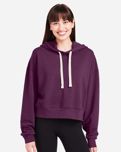 Glyder Women's Vintage Oversized Cropped Hooded Sweatshirt PDP1725 Glyder Women's Vintage Oversized Cropped Hooded Sweatshirt PDP1725