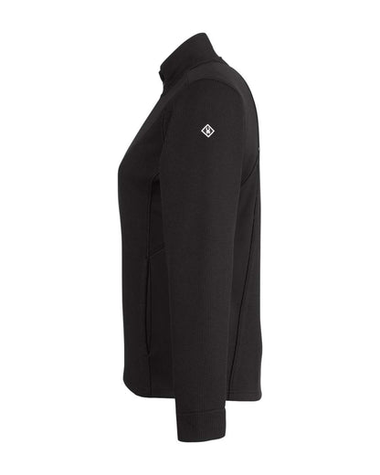 Spyder Women's Constant Canyon Quarter-Zip Pullover S18092 #color_Black