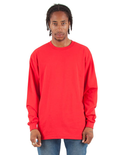Shaka Wear Men's Max Heavyweight Long Sleeve T-Shirt SHMHLS Shaka Wear Men's Max Heavyweight Long Sleeve T-Shirt SHMHLS