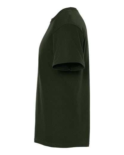 M&O Men's Gold Soft Touch T-Shirt 4800 #color_Forest Green