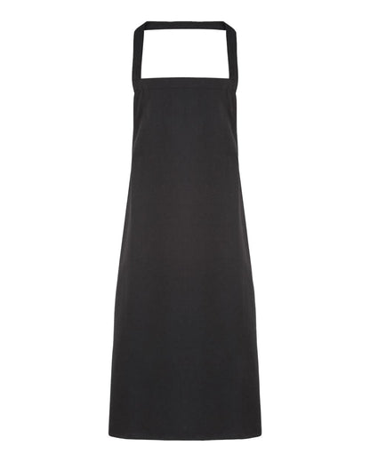 Artisan Collection by Reprime Organic Cotton Bib Apron RP102 #color_Black