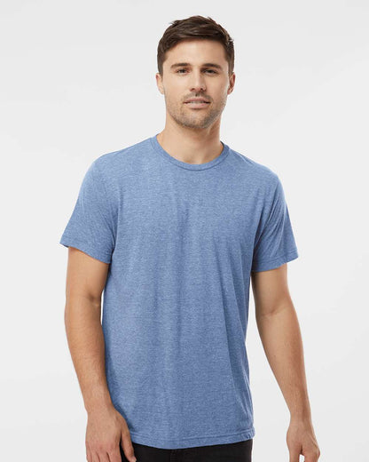 Tultex Tri-Blend T-Shirt 254 #colormdl_Athletic Blue Tri Blend