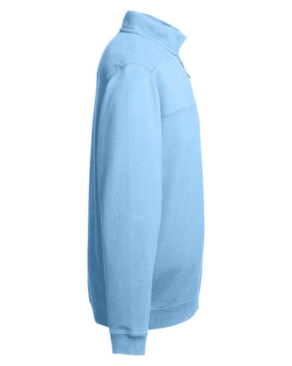 vineyard vines Men's Collegiate Shep Quarter-Zip Sweatshirt K002712 #color_Jake Blue