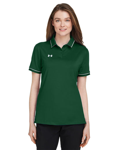 Under Armour Women's Tipped Teams Performance Polo 1376905 Under Armour Women's Tipped Teams Performance Polo 1376905