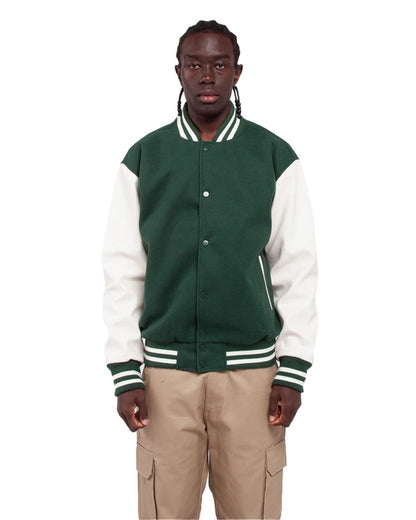 Shaka Wear Men's Letterman Jacket SHLLJ Shaka Wear Men's Letterman Jacket SHLLJ