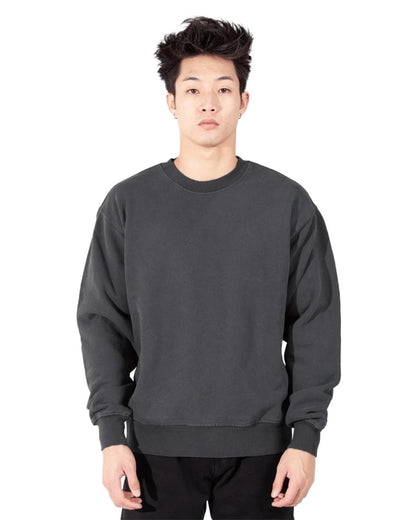 Shaka Wear Men's Los Angeles Garment-Dyed Crewneck Sweatshirt SHGFC Shaka Wear Men's Los Angeles Garment-Dyed Crewneck Sweatshirt SHGFC