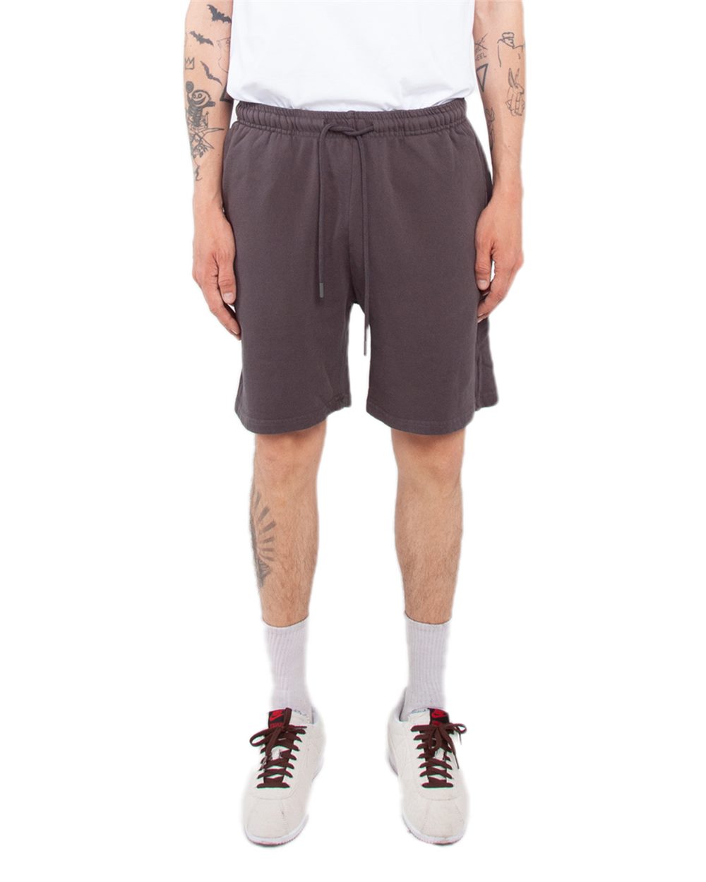 Shaka Wear Men's Garment-Dyed Fleece Shorts SHGFS