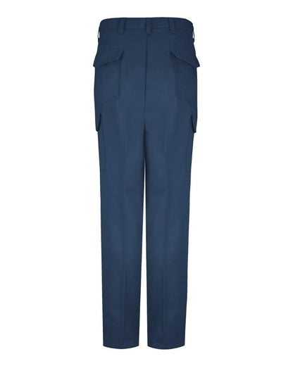 Red Kap Men's Extended Sizes Cargo Pants PC76EXT #color_Navy - Unhemmed