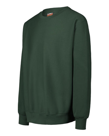 MV Sport Unisex Pro-Weave® Crewneck Sweatshirt 496 #color_Athletic Forest