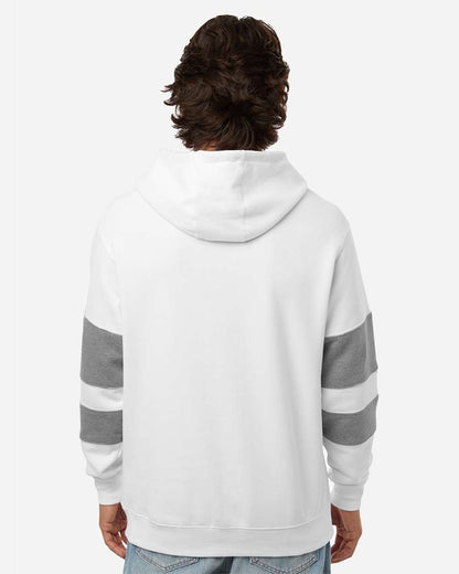 Holloway Unisex Jackson Way Hooded Sweatshirt 229576 #colormdl_White/ Charcoal Heather