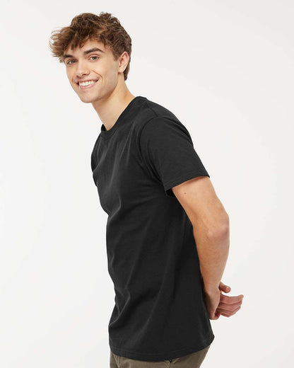 M&O Men's Gold Soft Touch T-Shirt 4800 #colormdl_Black