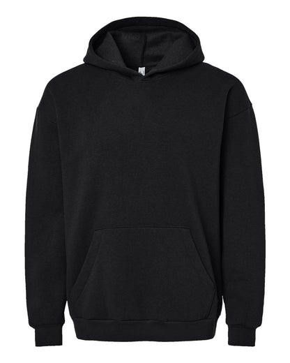 American Apparel Unisex ReFlex Fleece Hoodie Sweatshirt RF498 #color_Black
