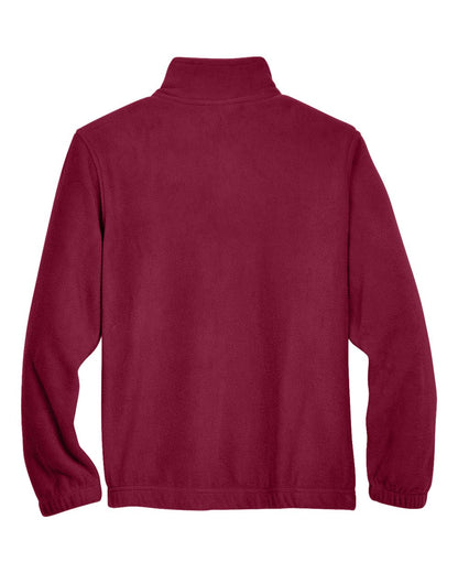 Harriton Youth Full-Zip Fleece M990Y #color_Wine