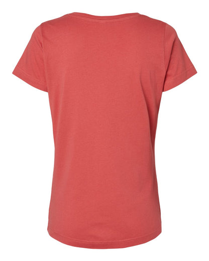 LAT Women's Fine Jersey Tee 3516 #color_Passionfruit