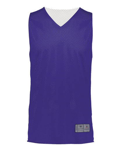 Augusta Sportswear Youth Reversible 2.0 Jersey 162 #color_Purple/ White