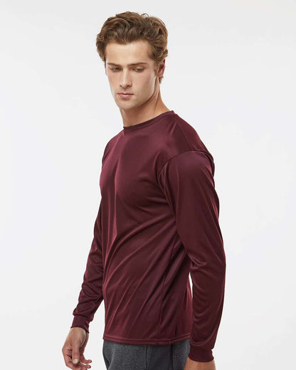 C2 Sport Performance Long Sleeve T-Shirt 5104 #colormdl_Maroon