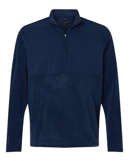 Adidas Men's Ultimate365 Cozy Quarter-Zip Pullover A2020 #color_Collegiate Navy