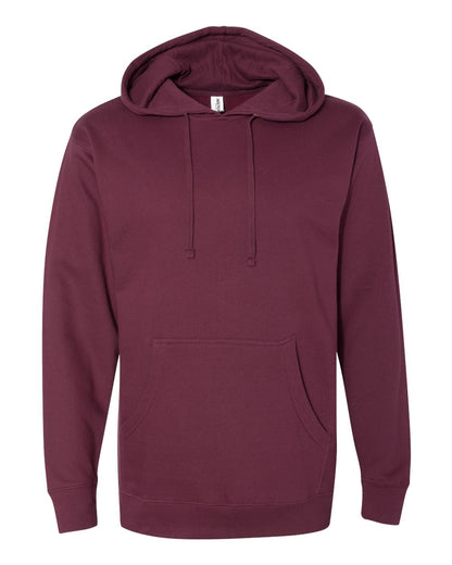 Independent Trading Co. Midweight Hooded Sweatshirt SS4500 #color_Maroon