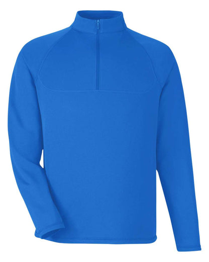 North End Men's Revive Coolcore® Quarter-Zip Pullover NE410 #color_Light Nautical Blue