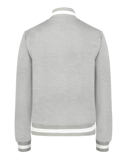Holloway Women's V-Street Full-Zip Jacket 223747 #color_Athletic Heather/ White