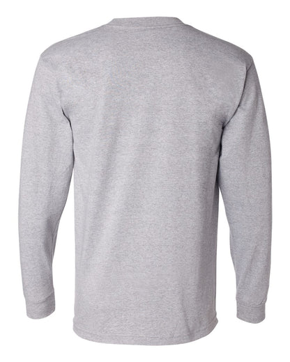 Bayside Union-Made Long Sleeve T-Shirt 2955 #color_Dark Ash