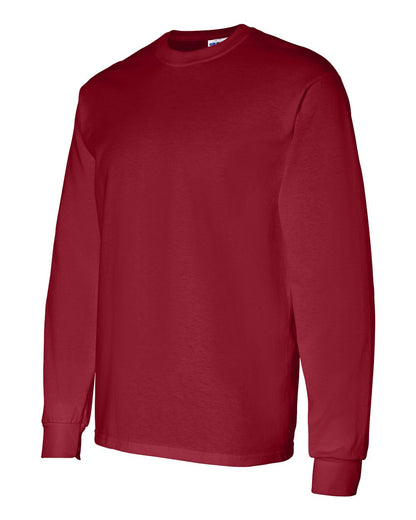 Gildan Unisex Heavy Cotton™ Long Sleeve T-Shirt 5400 #color_Garnet