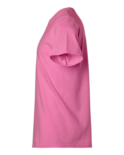 Gildan Unisex Light Cotton T-Shirt 3000 #color_Azalea