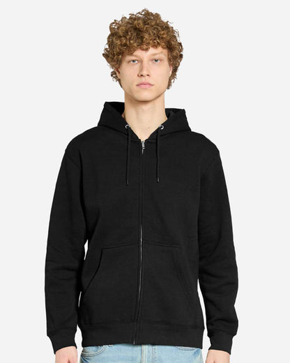 Lane Seven Unisex Premium Full-Zip Hooded Sweatshirt LS14003 #colormdl_Black