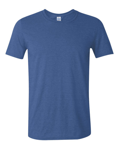 Gildan Unisex Softstyle® T-Shirt 64000 #color_Heather Royal