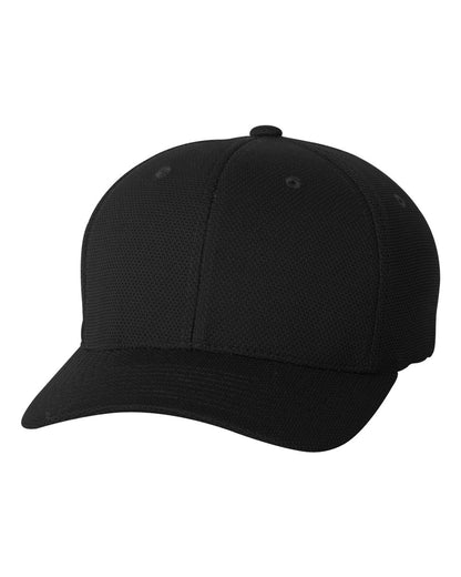 Flexfit Cool & Dry Piqué Mesh Cap 6577CD #color_Black