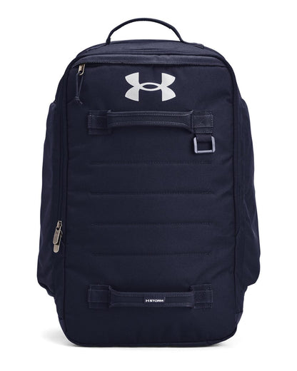 Under Armour Contain Laptop Backpack 2.0 1378413 #color_Midnight Navy/ Metallic Silver