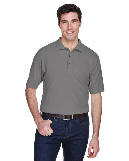 UltraClub Men's Whisper Piqué Polo 8540