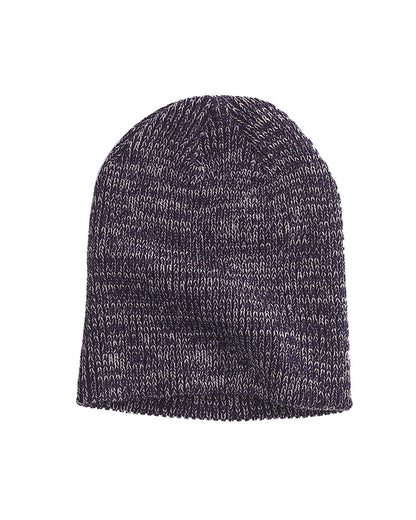 Big Accessories Ribbed Marled Beanie BA524 Big Accessories Ribbed Marled Beanie BA524
