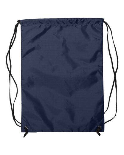 Liberty Bags Zippered Drawstring Backpack 8888 #color_Navy
