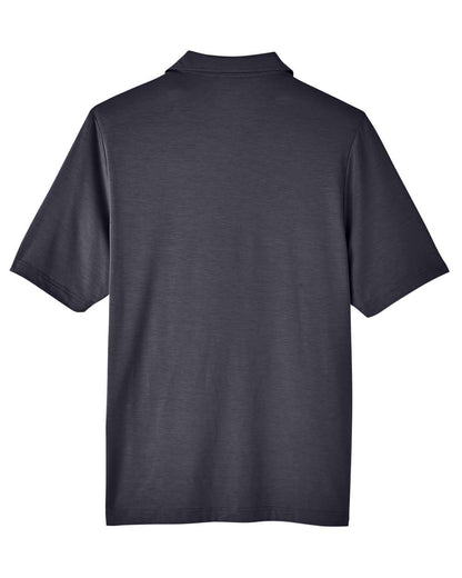 North End Men's JAQ Snap-Up Stretch Performance Polo NE100 #color_Carbon
