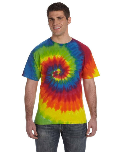 Colortone Unisex Multi-Color Tie-Dyed T-Shirt CD1000 Colortone Unisex Multi-Color Tie-Dyed T-Shirt CD1000