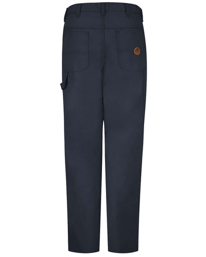 Red Kap Men's Duck Dungaree Pants PD30 #color_Navy - 32I