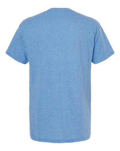 M&O Men's Gold Soft Touch T-Shirt 4800 #color_Light Blue Heather