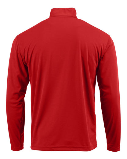 Paragon Unisex Malibu Performance Quarter-Zip Pullover 350 #color_Deep Red