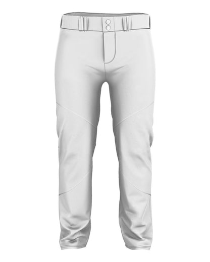 Alleson Athletic Youth Crush Premier Baseball Pants 655WLPY #color_White