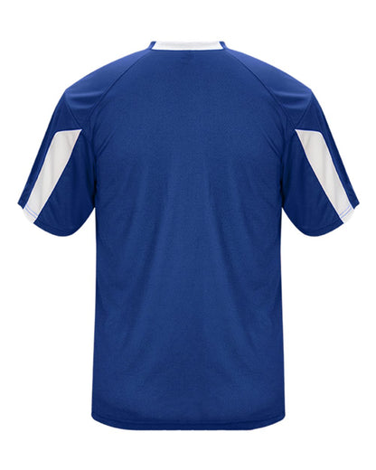 Badger Men's Striker T-Shirt 4176 #color_Royal/ White