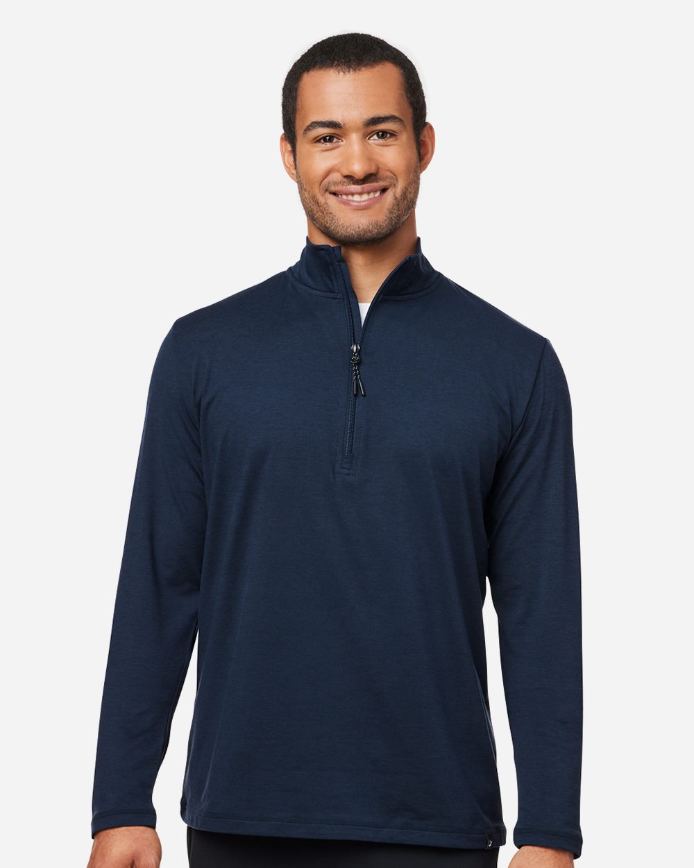 Glyder Men's Fairway Marbled Jersey Quarter-Zip Pullover MDP1772