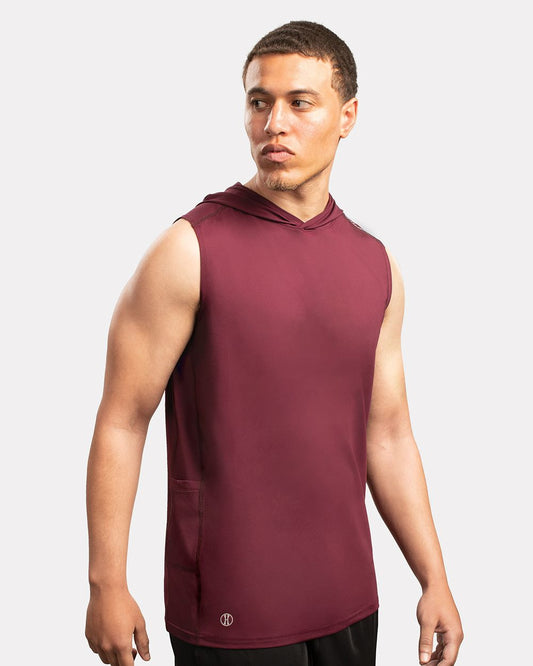Holloway Unisex CoolCore® Sleeveless Hooded T-Shirt 222590